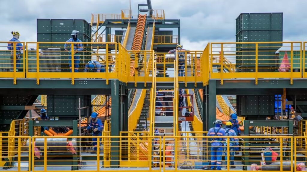 Planta de processamento de lítio da Sigma no Vale do Jequitinhonha, Minas Gerais (Foto: Reprodução/Twitter/@SigmaLithium)