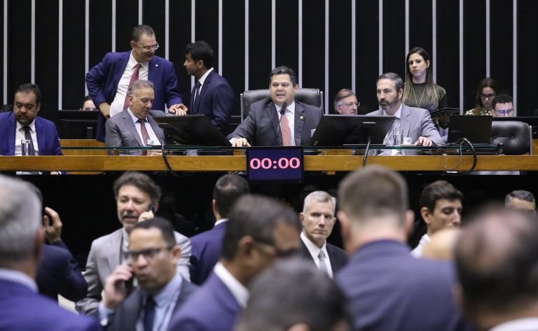 Votação de vetos presidenciais e PLN. Presidente do Senado Federal, Davi Alcolumbre (UNIÃO - AP)