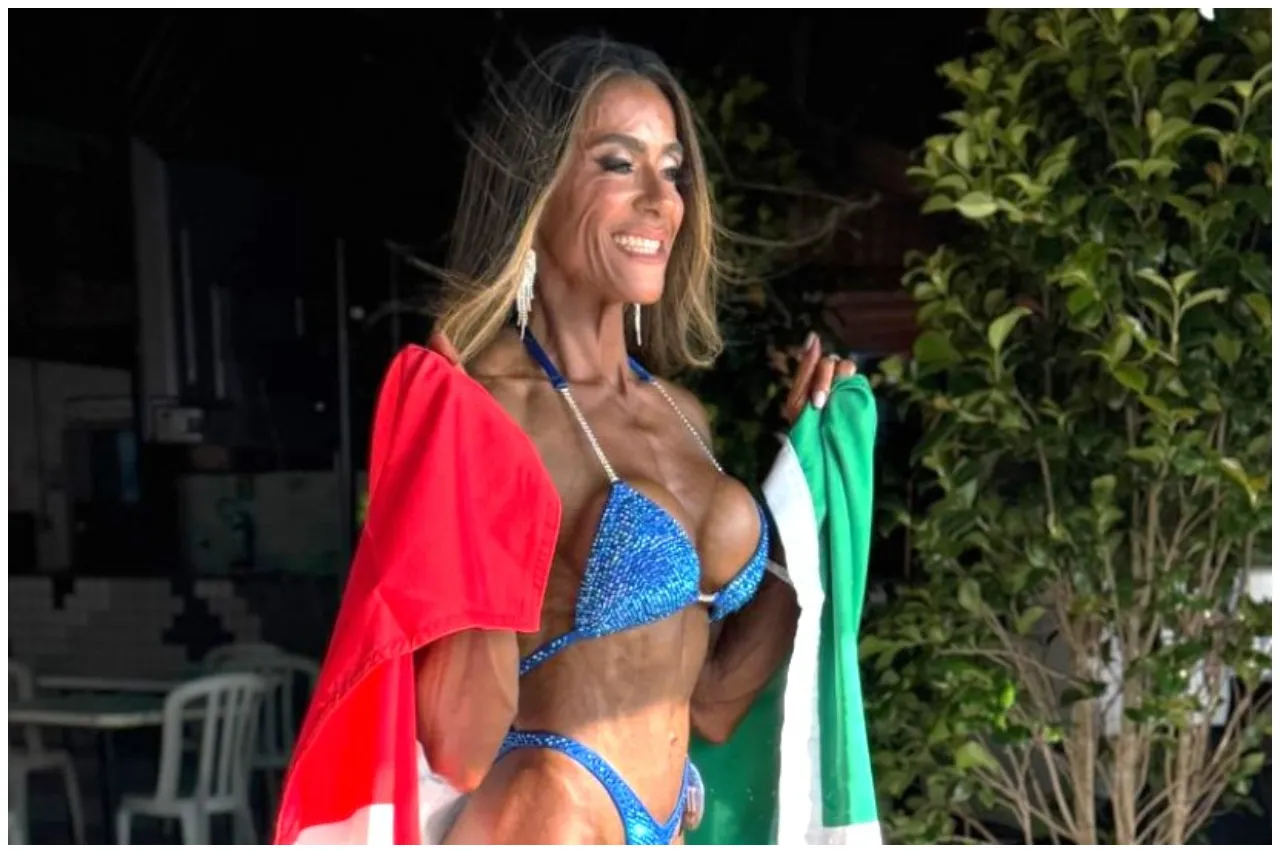 osasquense núbia pimentel no top 1 fit pira fisiculturismo em piracicada