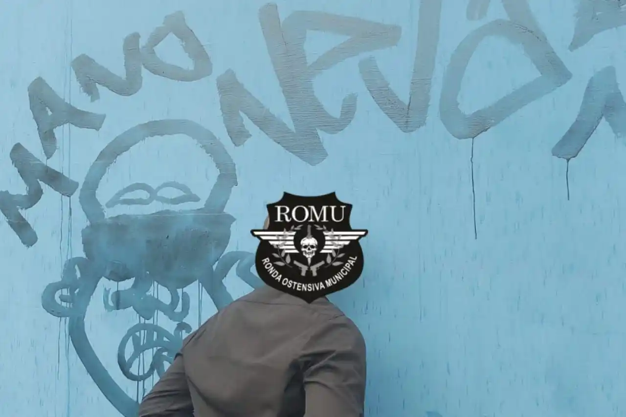 preso em flagrante pichando itapevi