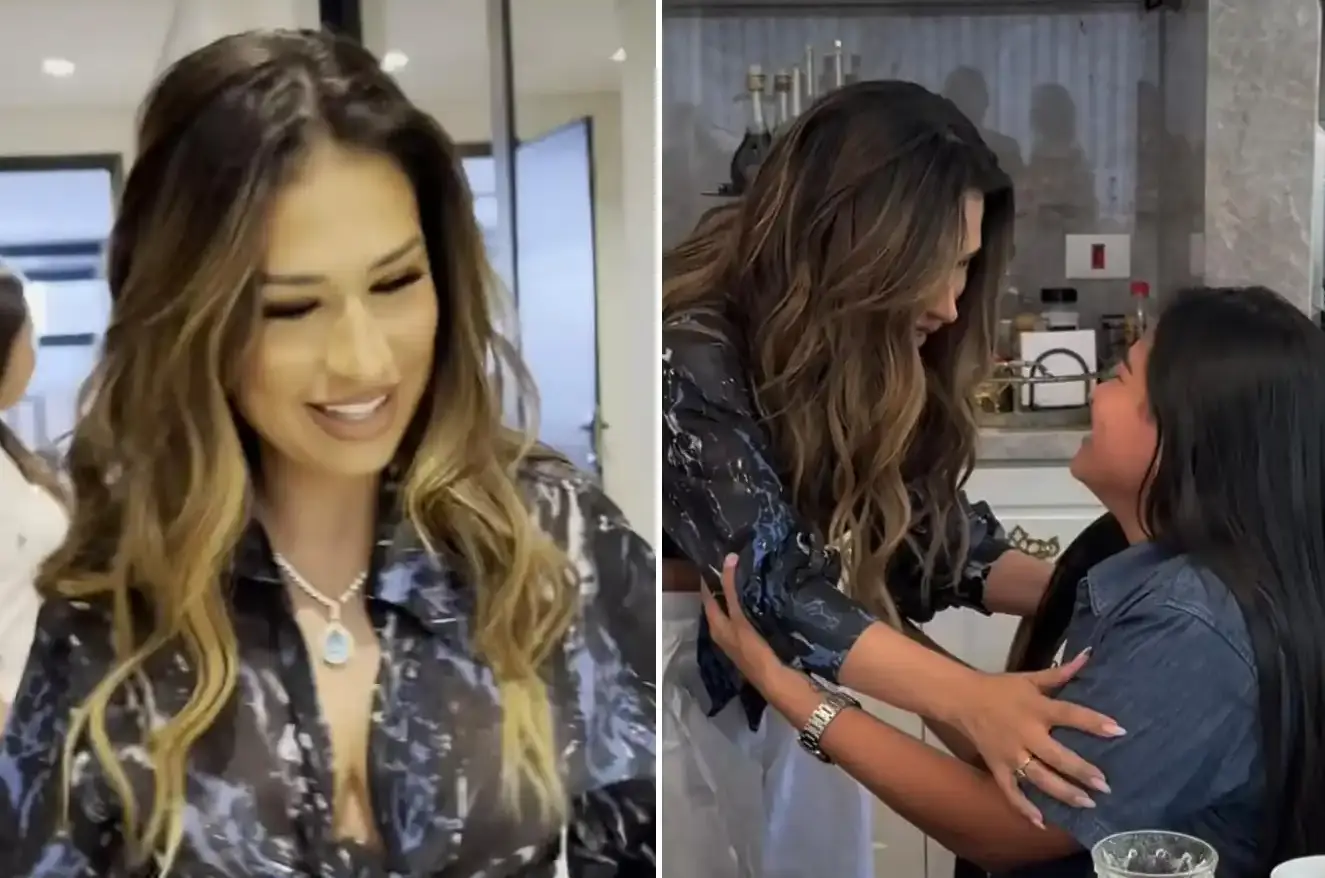 simone recebe fas em mansão em alphaville