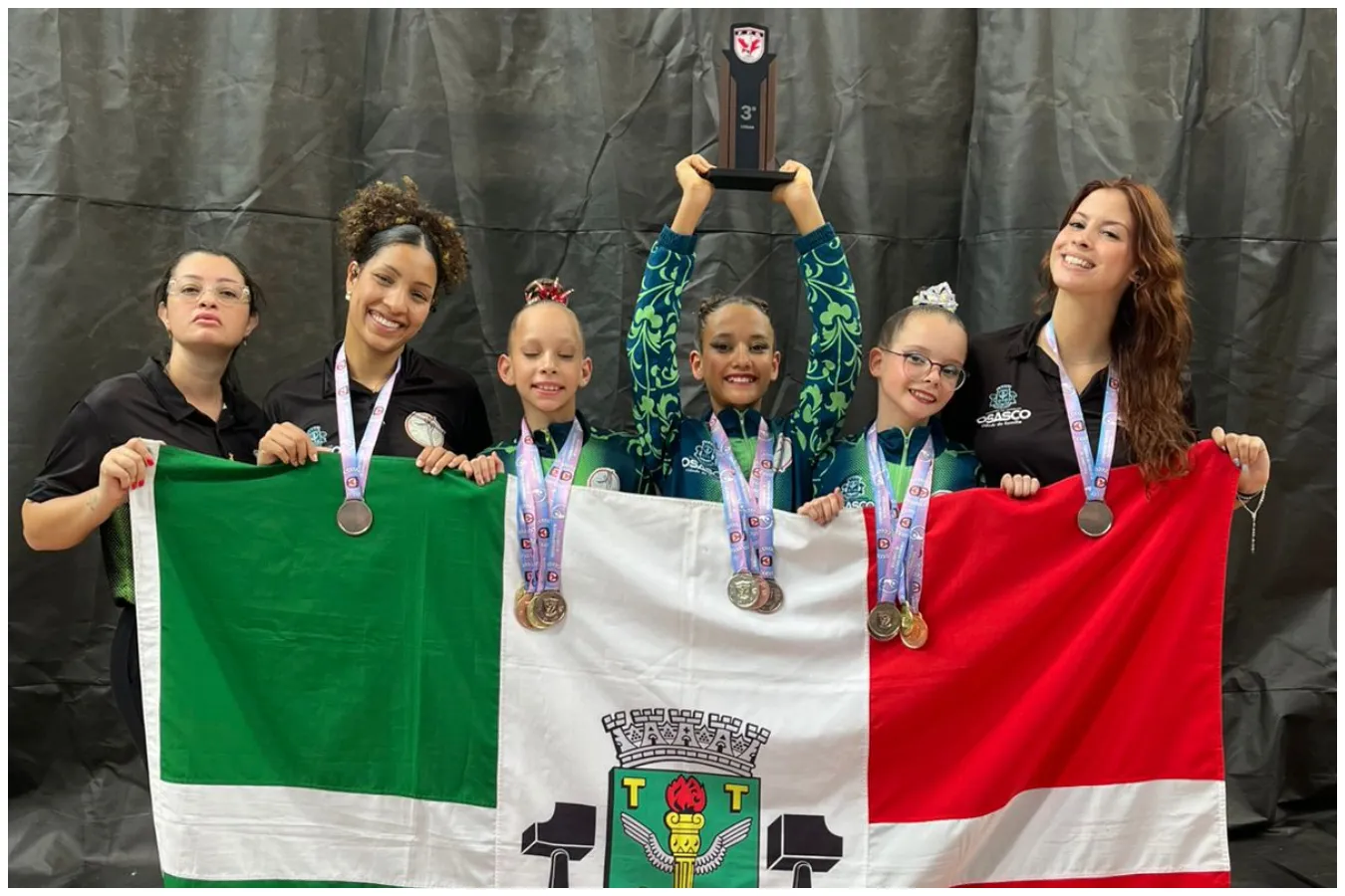 ginastas de osasco se destacam na copa maria da conceição costa