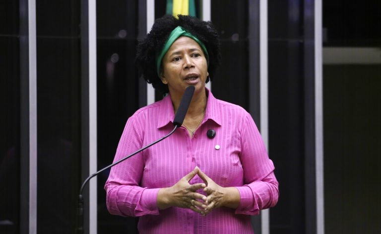 deputada Silvia Cristina discursa no plenário