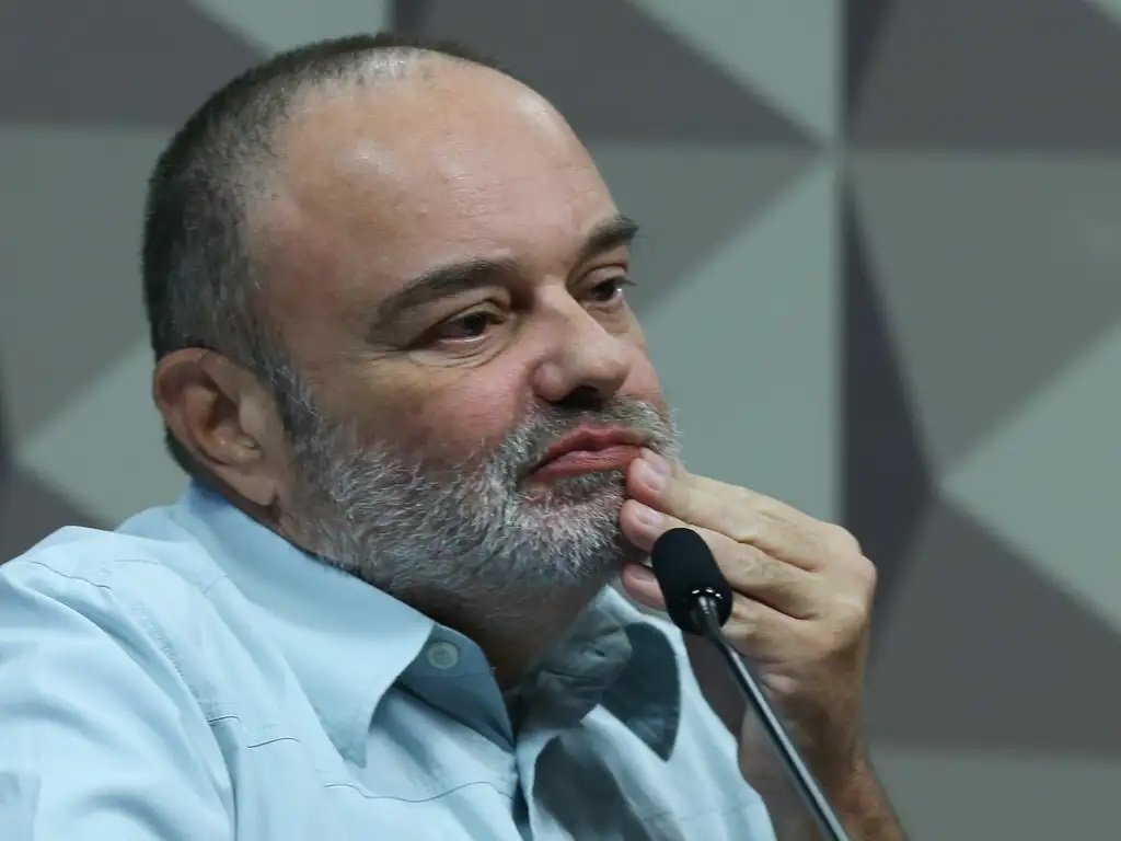 George Washington de Oliveira Sousa, bolsonarista que confessou ter montado o explosivo do atentado frustrado perto do aeroporto de Brasília, em dezembro de 2022, durante depoimento à CPMI do 8 de Janeiro (Foto: Lula Marques/ Agência Brasil)