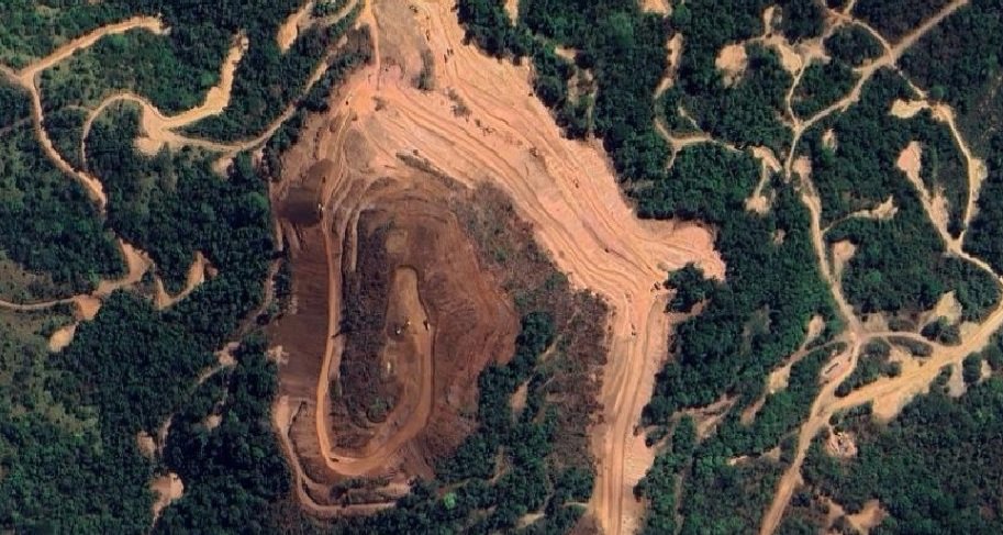 Área de exploração de cobre da mineradora Ero Brasil, ligada à canadense Ero Copper, dentro do Projeto de Assentamento Tucumã (Imagens: Isabel Harari/Repórter Brasil)