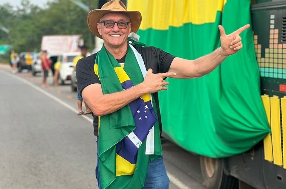 Vereador Malaquias José Mottin (PL), de Santarém, contesta a identiddade dos povos indígenas e já atuou contra operações do Ibama contra desmatamento ilegal (Foto: Reprodução/Facebook do vereador)