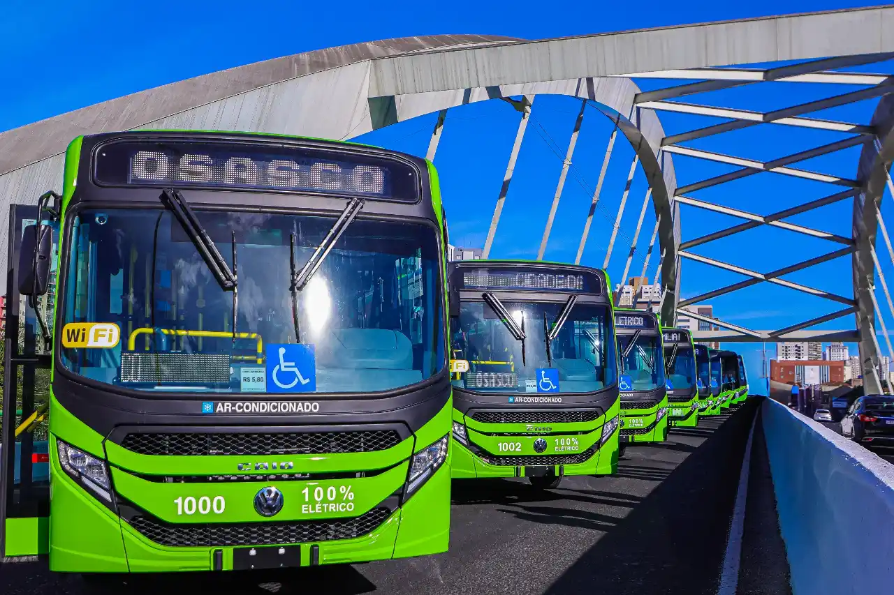 onibus eletricos em osasco