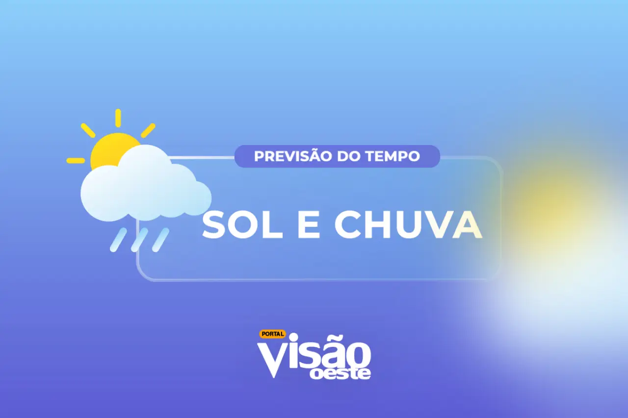 previsao do tempo hoje sol e chuva