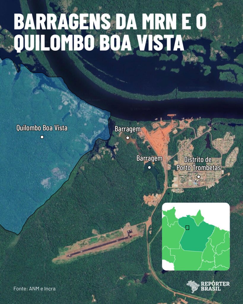 Mapa: Rodrigo Bento/ Repórter Brasil