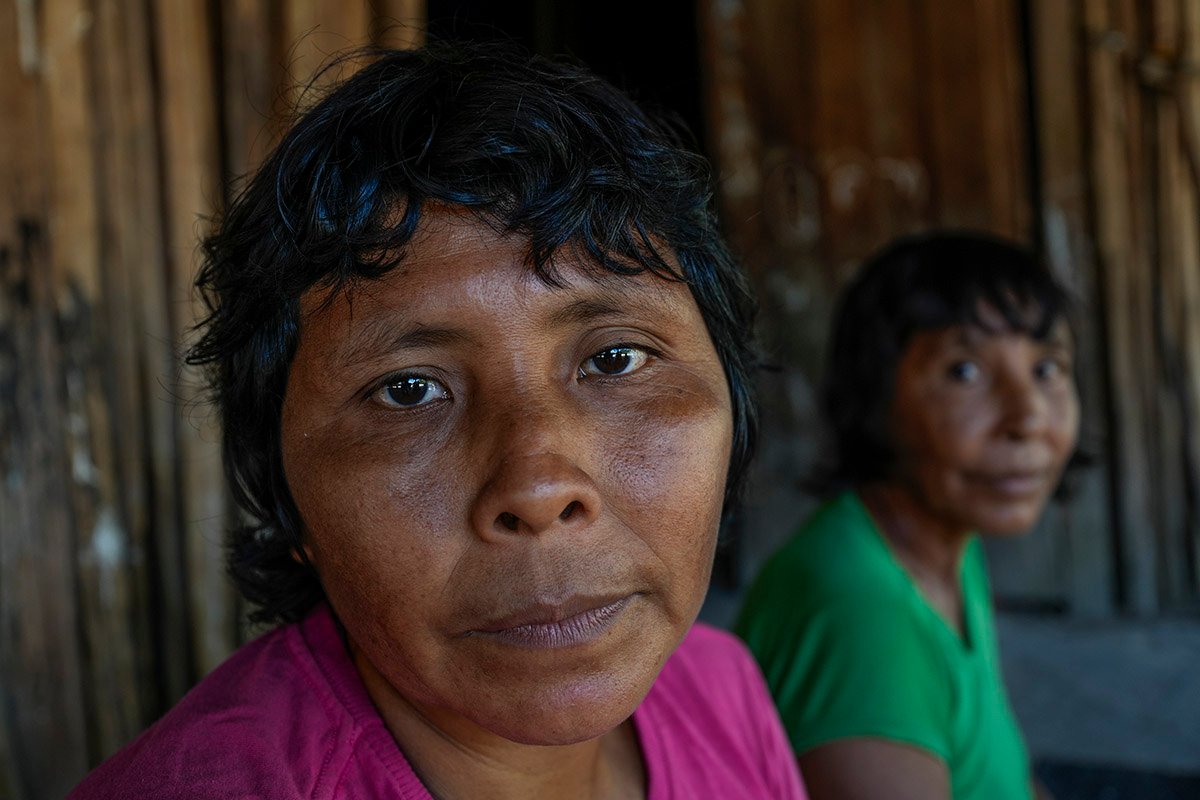 “Eu cresci vendo poluição da Taboca, via o peixe morrendo. Na infância eu não sabia, mas hoje eu entendo”, Tepi Atroari, aldeia Akwoipa (Foto: Fernando Martinho/ Repórter Brasil)