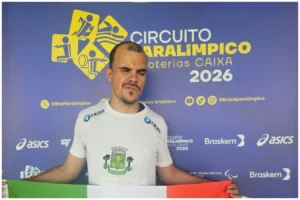Atleta de Osasco conquista 3º lugar em circuito paralímpico nacional