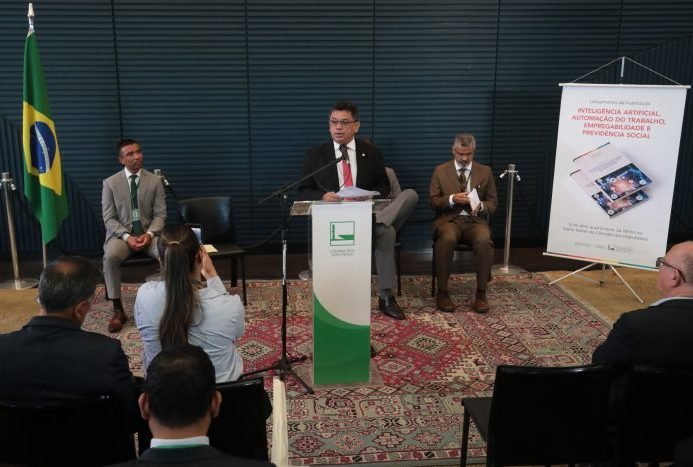 Lançamento do livro “Inteligência Artificial, Automação do Trabalho, Empregabilidade e Previdência Social”. Dep. Márcio Jerry (PCdoB - MA)