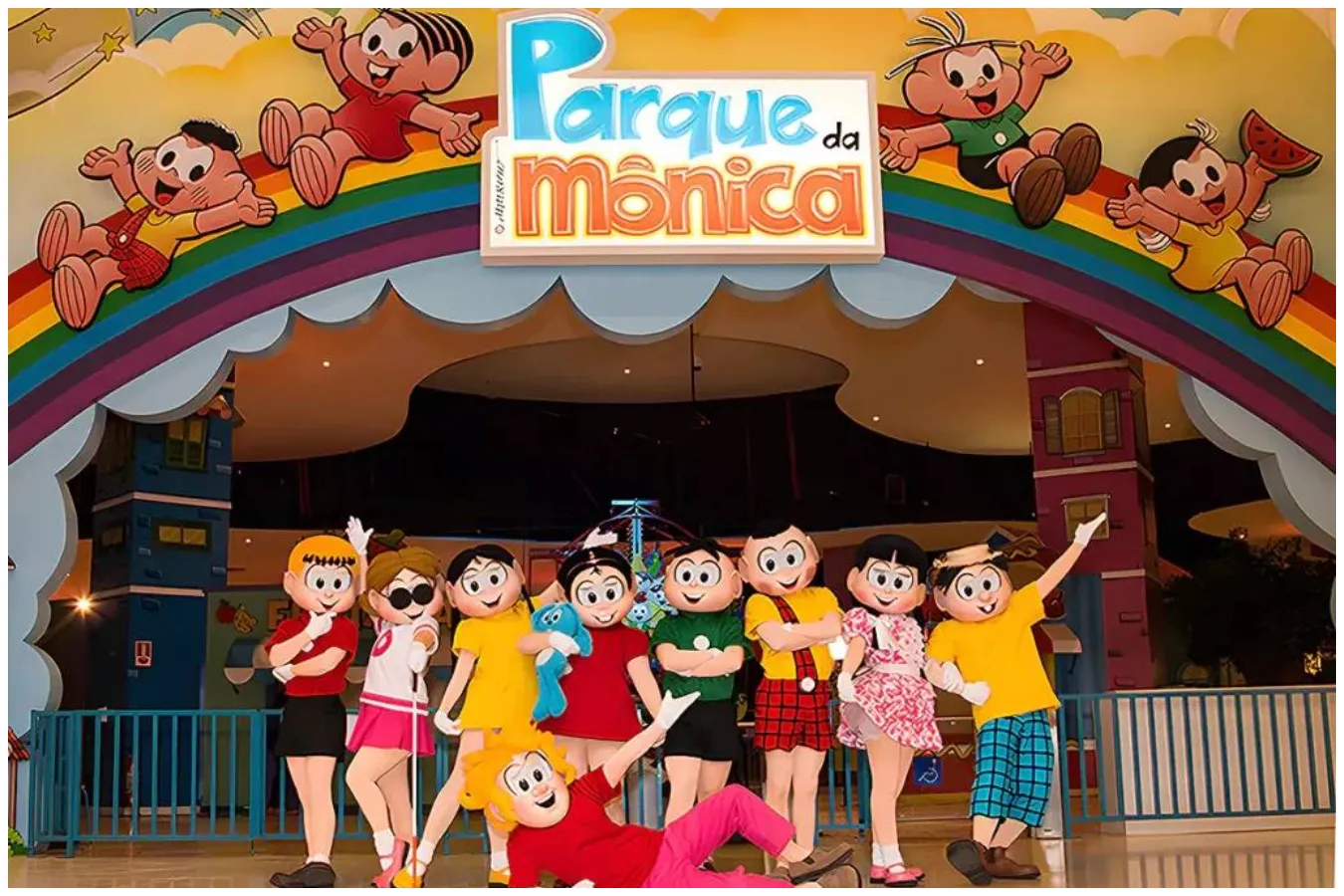 dia da felizidade no parque da mônica em são paulo