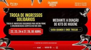 CONTAGEM REGRESSIVA ACELERA E CAJAMAR ENTRA NO CLIMA DO RODEIO COM INGRESSOS SOLIDÁRIOS