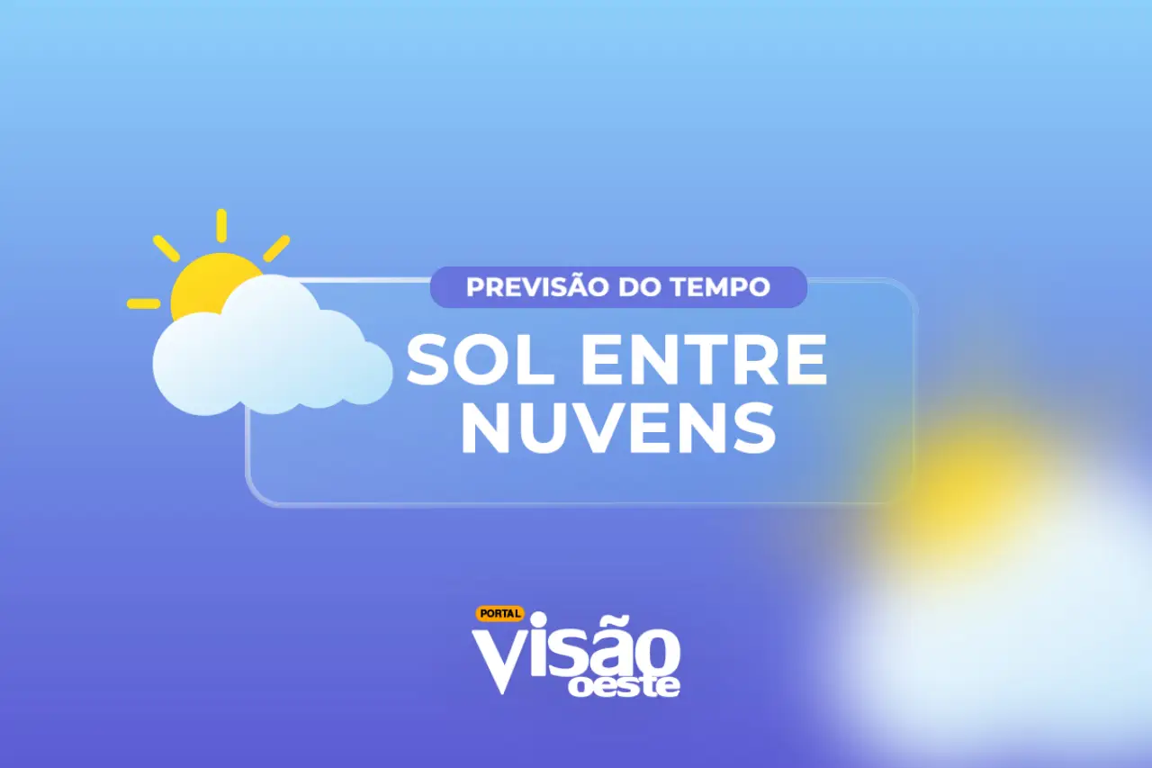 previsao do tempo hoje sol entre nuvens