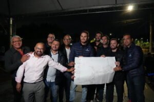 Kauãn Berto assina ordem de serviço para obras históricas de drenagem e pavimentação no Água Fria