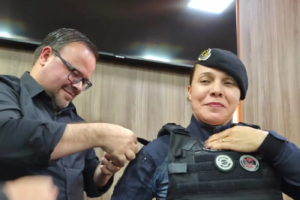 Formiga nomeia primeira mulher para o posto mais alto da GCM de Cotia