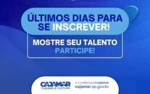 Selo Cajamar Criativa: Últimos dias para realizar as inscrições e enviar a documentação