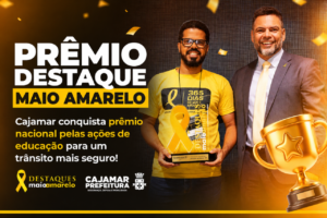 Cajamar conquista prêmio nacional pelas ações de educação para um trânsito mais seguro