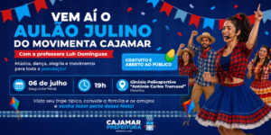 Prefeitura promove Aulão Julino do Movimenta Cajamar na próxima segunda-feira (6)