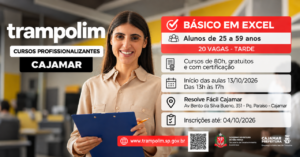 Cajamar oferece curso gratuito de Excel com 80 horas de formação