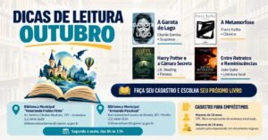 Dicas de leitura de outubro reúnem mistério, fantasia, clássicos e literatura local